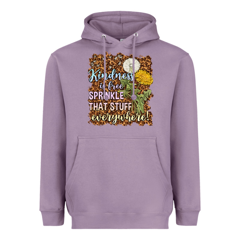 Kindness Is Free Sprinkle Heavyweight Hoodie by NancyCooperArtShop | Teevron