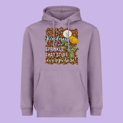 Kindness Is Free Sprinkle Heavyweight Hoodie Designed By Nancycooperartshop