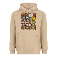 Mushroom kindness is free sprinkle Heavyweight Hoodie - NancyCooperArtShop