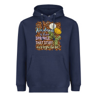 Navy kindness is free sprinkle Heavyweight Hoodie - NancyCooperArtShop