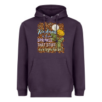 Plum kindness is free sprinkle Heavyweight Hoodie - NancyCooperArtShop