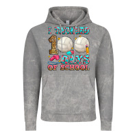 Cloud Rock i tackled 100 days of school volleyball Vintage Hoodie - Zillion Design Studio