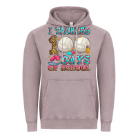 Vintage Zinc i tackled 100 days of school volleyball Vintage Hoodie - Zillion Design Studio