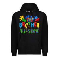 Black my brother is au some a Premium Hoodie - Artiststas