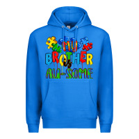 True Royal my brother is au some a Premium Hoodie - Artiststas