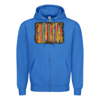 True Royal christmas reindeers leopard background Zipper Hoodie - BarkalooDesign