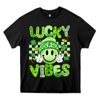 Black lucky vibes Heavy Core Tee - Artiststas
