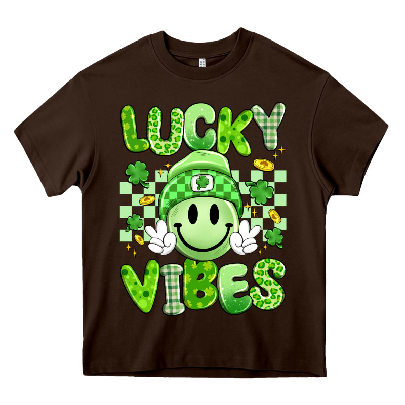 Lucky Vibes Heavy Core Tee by Artiststas | Teevron