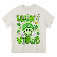 Cream lucky vibes Heavy Core Tee - Artiststas