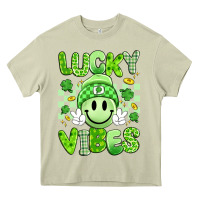 Mossy lucky vibes Heavy Core Tee - Artiststas