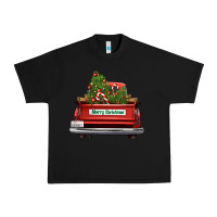 Black Christmas trees truck Urban Heavy Tee - FaDigitalArtStudio