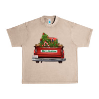 French Oak Christmas trees truck Urban Heavy Tee - FaDigitalArtStudio