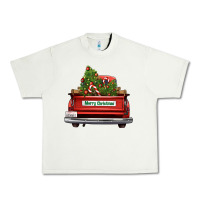 Pistachio Christmas trees truck Urban Heavy Tee - FaDigitalArtStudio