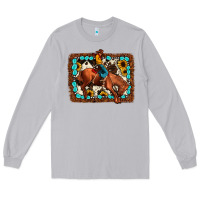 Moon Dust rodeo cowboy Long Sleeve Tee - JahusDesignShop