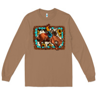 Toasted Coconut rodeo cowboy Long Sleeve Tee - JahusDesignShop