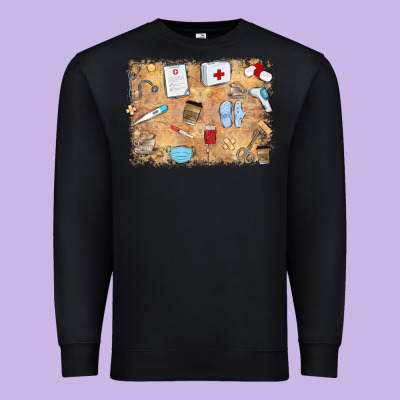 Nurse Premium Sweatshirt Designed By Maliassmallbusiness