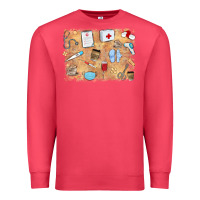 Cardinal nurse Premium Sweatshirt - MaliasSmallBusiness