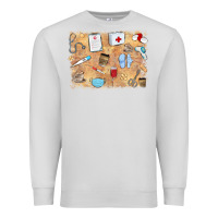 Dove Grey nurse Premium Sweatshirt - MaliasSmallBusiness
