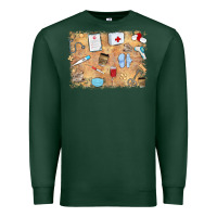 Sports Green nurse Premium Sweatshirt - MaliasSmallBusiness