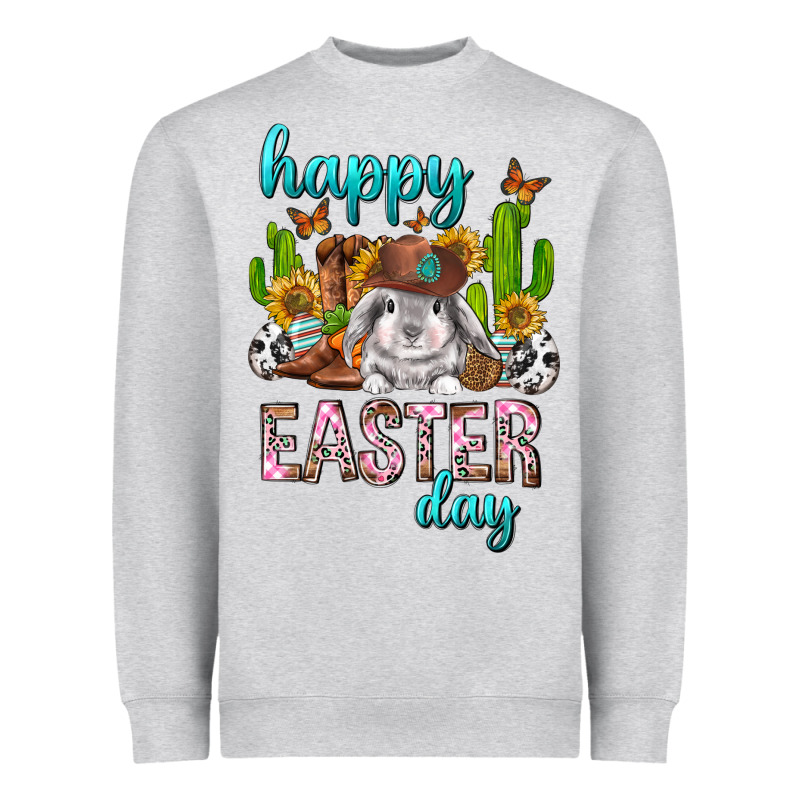 Happy Easter Day Rodeo Heavyweight Sweatshirt by Neo Western | Teevron