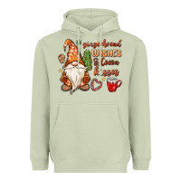 Matcha gingerbread wishes cocoa kisses Heavyweight Hoodie - MaliasSmallBusiness