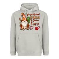 Gingerbread Wishes Cocoa Kisses Heavyweight Hoodie | Teevron