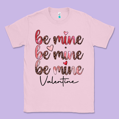 Be Mine Valentine Classic Tee Designed By Jahusdesignshop