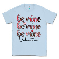 Dusty Blue be mine valentine Classic Tee - JahusDesignShop