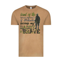 Vintage Camel land of the free because my daddy is brave Vintage Tee - HRA Design Shop