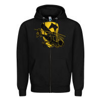 Black 1st cavalry division chopper helicopter air cav Zipper Hoodie - Jasminsmagicworld