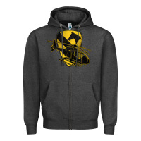 Charcoal Heather 1st cavalry division chopper helicopter air cav Zipper Hoodie - Jasminsmagicworld