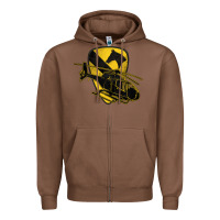 Chestnut 1st cavalry division chopper helicopter air cav Zipper Hoodie - Jasminsmagicworld
