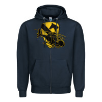 Navy 1st cavalry division chopper helicopter air cav Zipper Hoodie - Jasminsmagicworld