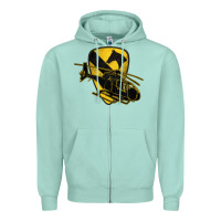 Seafoam 1st cavalry division chopper helicopter air cav Zipper Hoodie - Jasminsmagicworld