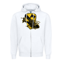 White 1st cavalry division chopper helicopter air cav Zipper Hoodie - Jasminsmagicworld