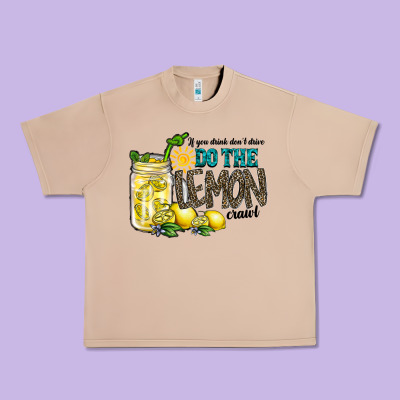 If You Drink Dont Drive Do The Lemon Crawl Urban Heavy Tee Designed By Racoondesign
