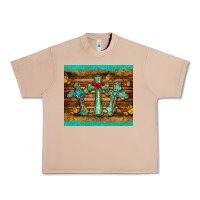 Burro crosses tumbler Urban Heavy Tee - BarkalooDesign
