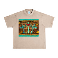 French Oak crosses tumbler Urban Heavy Tee - BarkalooDesign