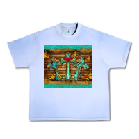 Grape Ice crosses tumbler Urban Heavy Tee - BarkalooDesign