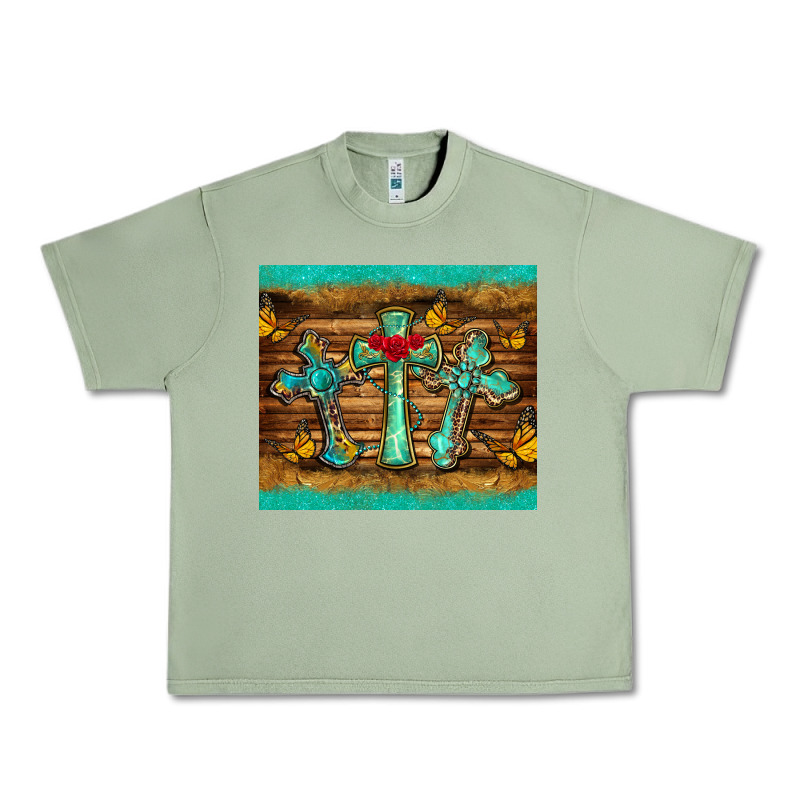Crosses Tumbler Urban Heavy Tee by BarkalooDesign | Teevron