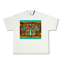 Pistachio crosses tumbler Urban Heavy Tee - BarkalooDesign
