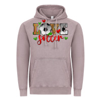 Vintage Zinc love soccer Vintage Hoodie - Zillion Design Studio