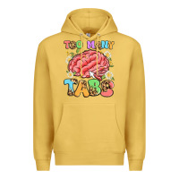 Antique Gold too many tabs Premium Hoodie - Artiststas