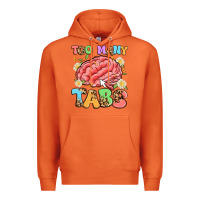 Carrot too many tabs Premium Hoodie - Artiststas