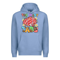 Colony Blue too many tabs Premium Hoodie - Artiststas