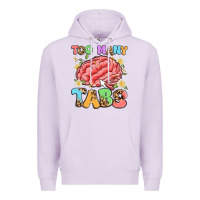 Lilac too many tabs Premium Hoodie - Artiststas
