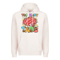 Pale Pink too many tabs Premium Hoodie - Artiststas