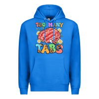 True Royal too many tabs Premium Hoodie - Artiststas