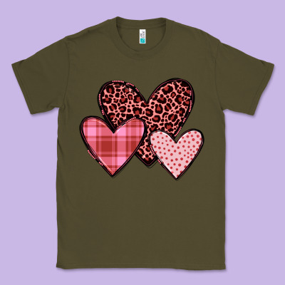 Hearts Classic Tee Designed By Jahusdesignshop