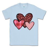 Dusty Blue hearts Classic Tee - JahusDesignShop